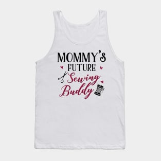 Sewing Mom and Baby Matching T-shirts Gift Tank Top